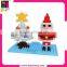 Santa Claus and Santa Ride mini blocks intelligence building blocks for kids