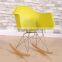 Hot Sale Cheap Plastic Easy Rocking Chair FM084