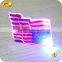 2016 China Factory Led Flag Pin Independence Day Decoration Flashing Flag