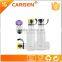 BPA free flip lid clear plastic sport water bottle