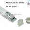 china factory wholesale aluminum led profile housing for ceiling lights