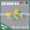 Super bright 0.6T orange 0603 smd led specification