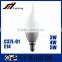 2016 hot sale C37 5W 220-240V E27 E14 led light bulb