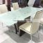 TB ajustable movable dining table/modern elegant modern extendable table