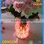 Rechargeable 20cm RGB LED Bottle Base for Wedding Flower Centerpieces