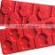 DIY Lollipop Mould 6 Holes Double Heart Chocolate Silicone Candy Mould