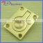 PVD finish brass flush ring furniture drawer pulls