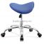 2015 NEW Luxury Blue Fabric Correct Ergonomic Sport Saddle Stool, Saddle Barstools, Sadle Bar Stools