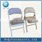 Economic metal folding chair, dining room chair, office folding chair