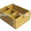 DT002 Special Bamboo Lattice Flatware Caddy/Cutlery and Utensil Holder