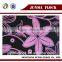 Reactive Design Leaf Pattern 100% Polyester Quality Prestige Flocked Modern Home Textile
