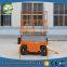 10m Mobile electric manlift/trailer mounted scissor lift