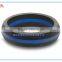 Hot sale newest 9mm height width silicone wedding ring,black blue silicone o ring with 9mm width and 2mm thickness