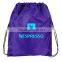 190T polyester drawstring backpack