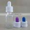 high quantity clear glass essential oil bottle 15ml