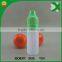 ldpe 10ml e-cig bottle with Tamper child lock caps