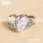 Jingli Jewelry Gemstone Rhodium Plated Women Ring (YJ-329)
