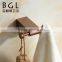 new retro Euro design zinc alloy rose gold bathroom accessory set double robe hook