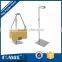 Fashionable adjustable Women's handbag display rack