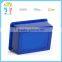 High end 100% new pp safety round edge design plastic box kids toys storage box