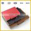 2016 hot selling spiral notebook leather cover
