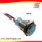 16mm momentary stainless steel kd2 flat led touch push button switch