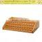 Premium 3-Shelf, Handcrafted Oak Storage and Display Rack (Holds 151 vials)