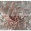 100% Polyester 2016 Hot Selling Poly Floral Dress Making Embroidery Lace Fabric
