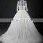 RSW822 China Factory Custom Made Saudi Arabian Dubai Lace Ball Gown Muslim Bridal Wedding Dress