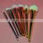 Foundation Wholesale High Quality Fasion Cosmetic 7Pcs Rose Gold Makeup Brush High Brushes set