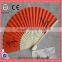 Logo Custom Cheap Bamboo Fan as Summer Promotional Gift