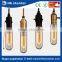 2016 hot sale 40W E26/E27/B22 T10 clear tubular vintage filament edison bulb amber tungsten lamp