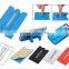silicone mobile phone card holder Silicone 3M Sticky card holder stand