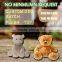 Blue teddy soft fancy exqusite plush teddy bear 60cm toy