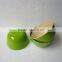 Handicraft spun bamboo bowl safe for food, salad bowl made in Vietnam