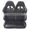 Black go kart double seat,ak racing seat