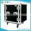 China Factory Rolling Aluminium Black dj table flight case