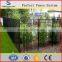 villa vandal resistant durable steel railings/square tube inserts fence/railings and iron gates