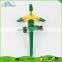 PLASTIC 3arm spike garden lawn HOSE SPRINKLER with spike lawn sprinkler