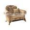 2016 Hot Sale Luxury Italian Designed Living Room Solid Wood Upholstery Sofa Set/Classic European Living Room Set(MOQ=1 SET)