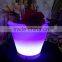 Hot sale waterproof garden Led Illuminate Glowing Flower Pot /outdoor led flower pot/Led Plastic Flower Vase