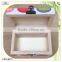 handmade mini colorful hinges wooden sewing storage box