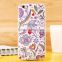 Color painting retro flower case cover, back cover case for iPhone 6