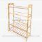natural color wooden shoe shelf popular