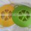 Hotsale FDA grade silicone pot cover spill stopper lid silicone pot cover lid with handle