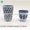 blue glass centerpieces with great price