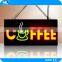 High Brightness Epoxy Resin Open/Closed LED Sign led resin sign