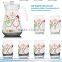 1300ml halloween christmas and sea color printing jar and 6pcs cups set