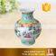Hot selling painting designs small ceramic flower vase
