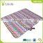 cheap fleece folding and waterproof beach blanket